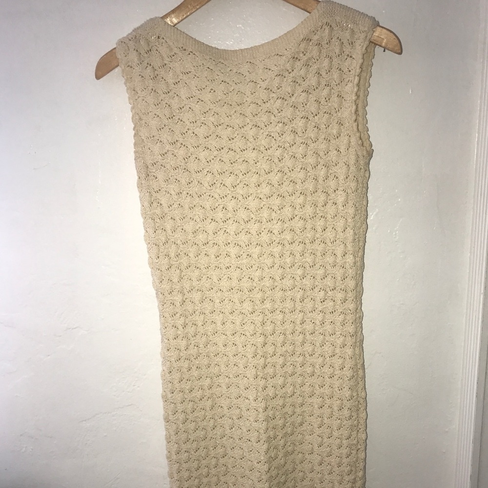 Long knitted dress